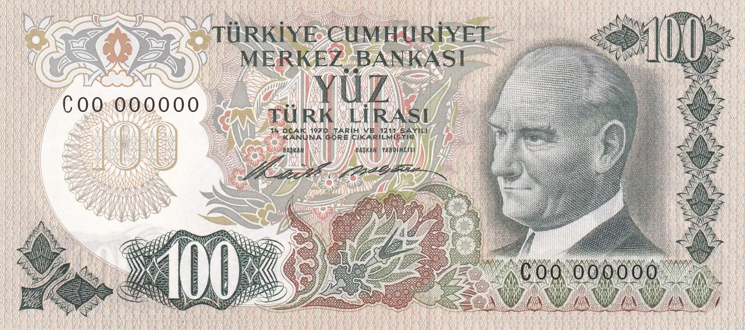 100 Türk Lirası 6
